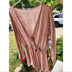 Justfab Long Sleeve Romper 🌸